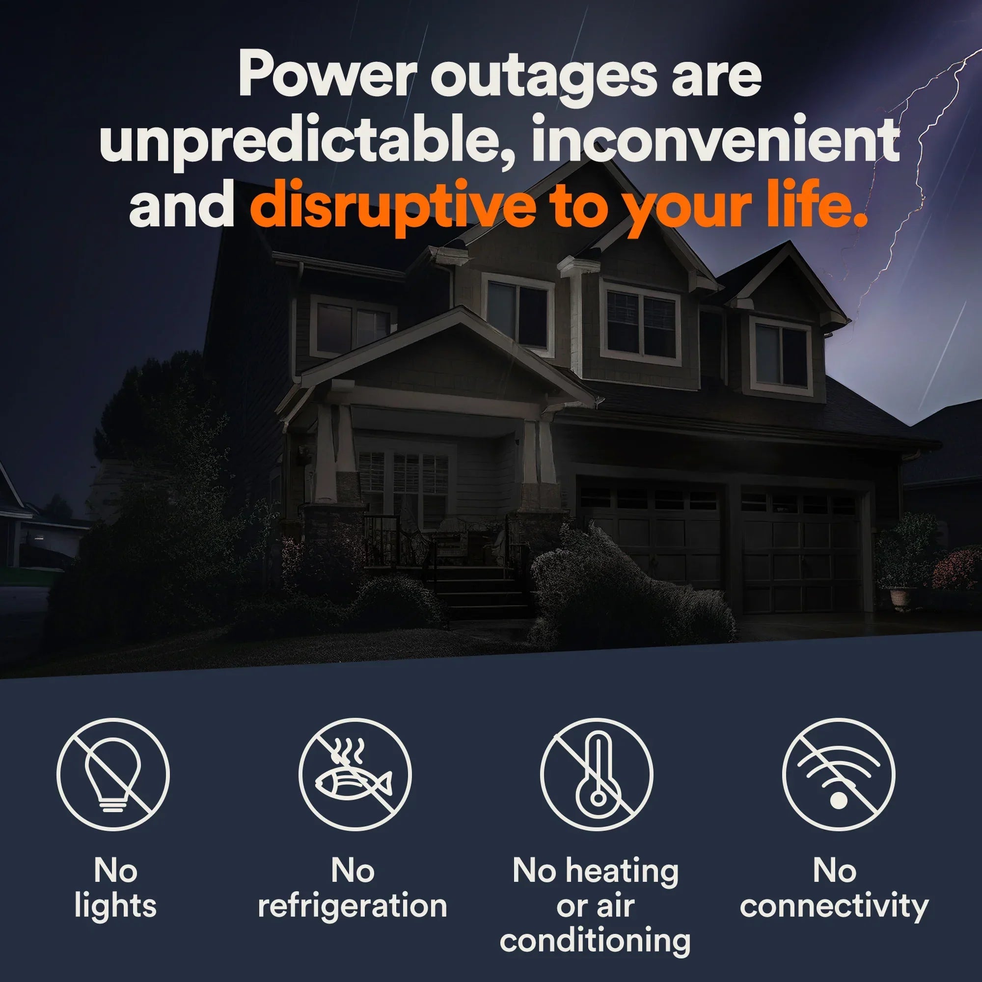 Generac Guardian Series 22,000 Watt (22kw) Dual Fuel 50-State Air-Cooled Home Standby Generator with 200-Amp Whole Home Transfer Switch - Model 7043